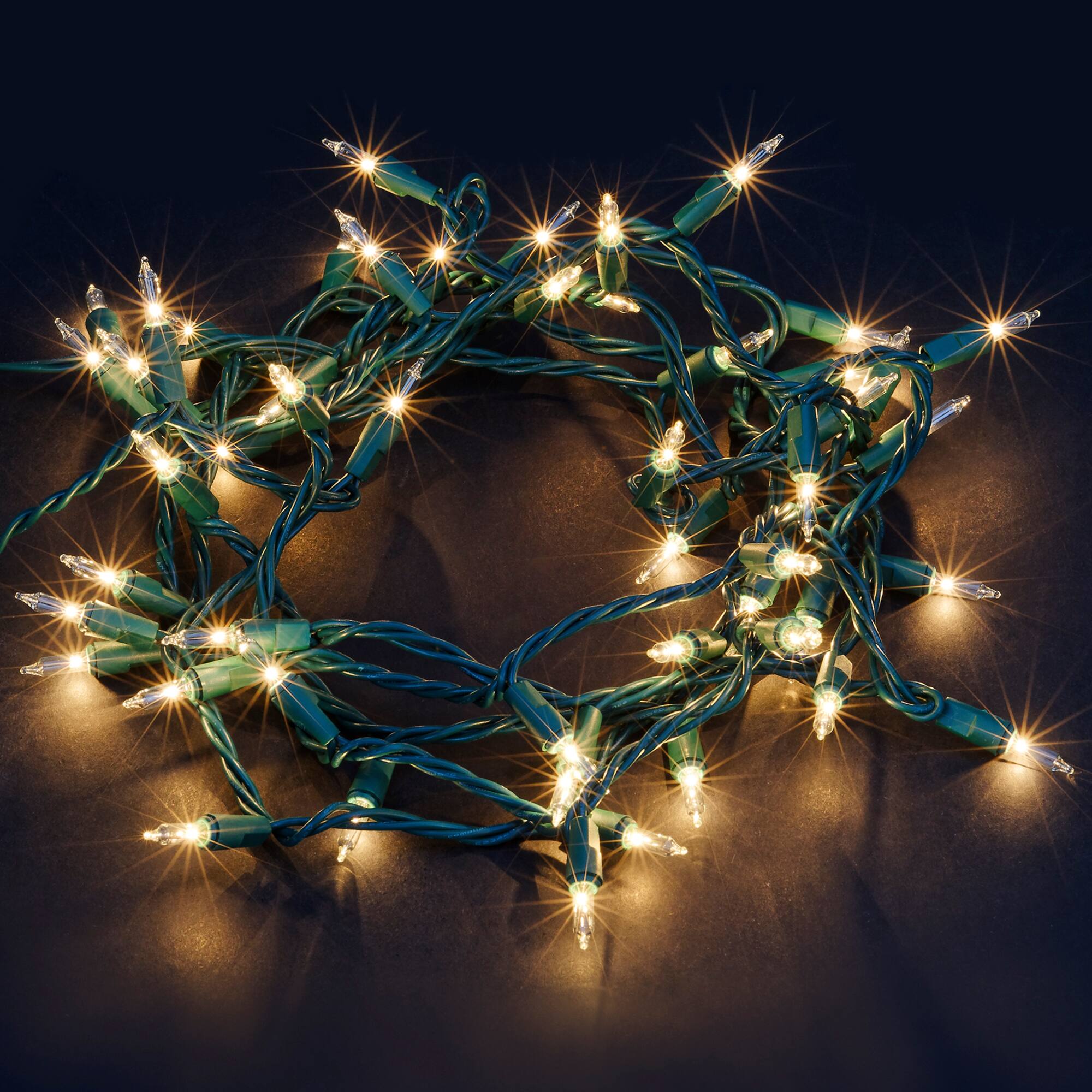 50ct. Creative Collection™ Shimmer Lights Green Vine by Ashland™